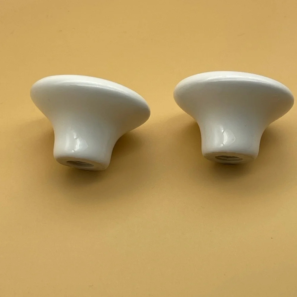 Mushroom Ceramic Drawer Pull (1 single pull) - Picture 4 of 6
